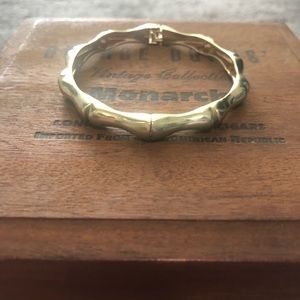 Gold Bamboo Bangle